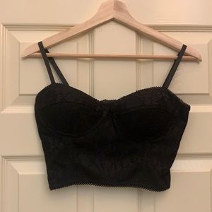 Pink Martini Lace Corset Top